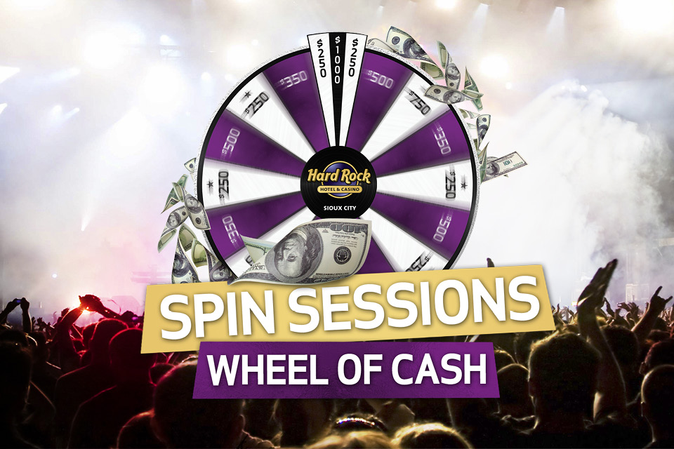 spin sessions wheel of cash promotion