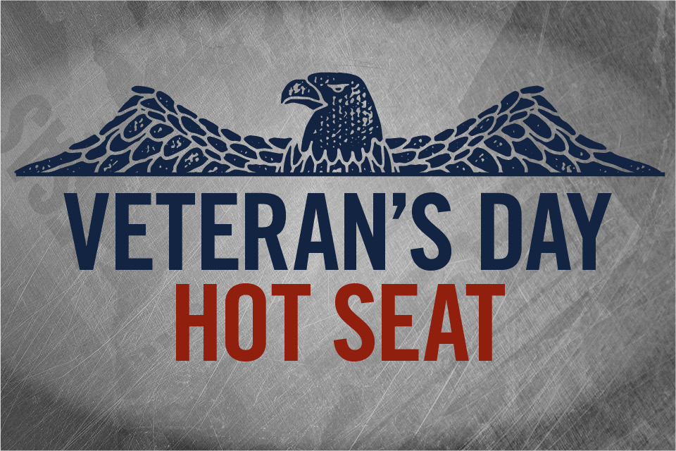 veterans day hot seat