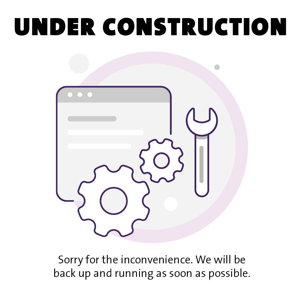 Under Construction. Sorry for the inconvenience. We will be back up and running as soon as possible. 