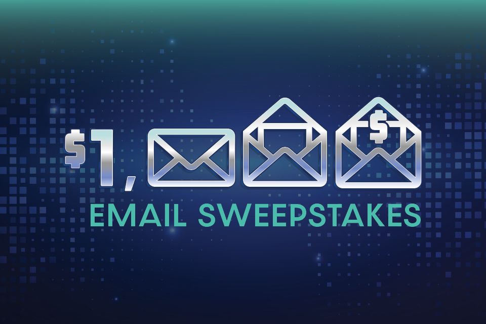 $1,000 EMAIL SWEEPSTAKES