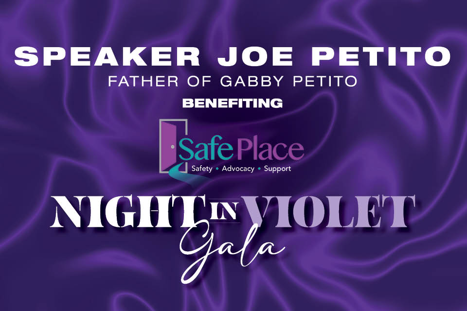 Speaker Joe Petito Father of Gabby Petito Night in Violet Gala