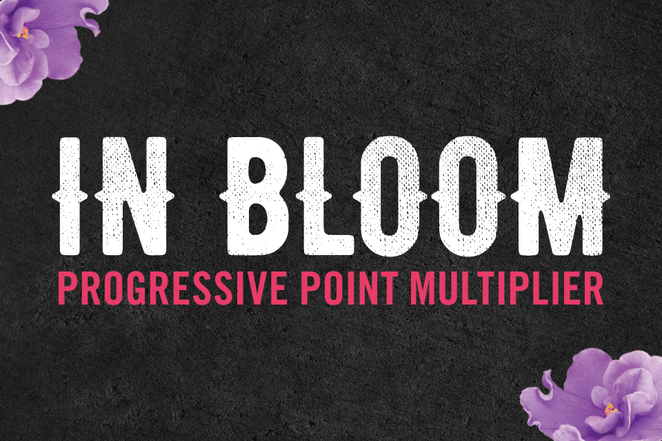 IN BLOOM PROGRESSIVE POINT MULTIPLIER