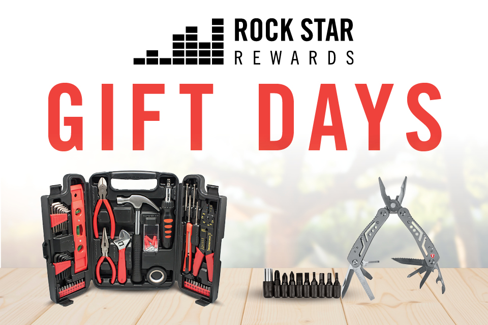 ROCK STAR REWARDS GIFT DAY