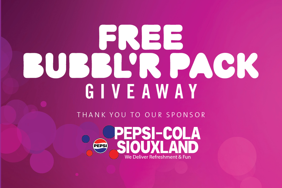 FREE BUBBL’R GIVEAWAY