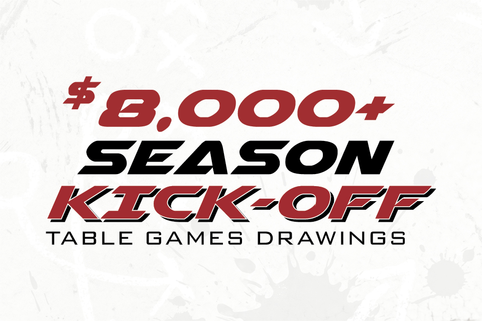 SEASON KICK-OFF TABLE GAMES DRAWINGS